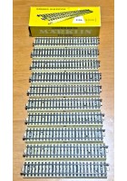 MARKLIN STRAIGHT TRACK SECTION 5106 Binari dritti 6 pezzi in scatola Vintage