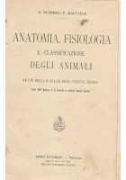 ANATOMIA FISIOLOGIA E CLASSIFICAZIONE DEGLI ANIMALI di O SCHMEIL e F Raffaele