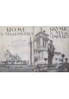 ROME LA VIA DEL L'IMPERO di ENIT 1934? depliant brochure pubblicitario fascismo