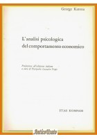 L'ANALISI PSICOLOGICA DEL COMPORTAMENTO ECONOMICO di George Katona 1964 Libro