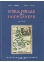 STORIA POSTALE DEL DODECANESO 2 volumi + CATALOGO E VALUTAZIONE DEI BOLLI Libro