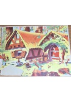 BIANCANEVE E I SETTE NANI di Walt Disney Albo Carroccio 1940 Libro