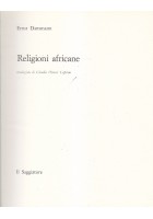 RELIGIONI AFRICANE di Ernst Damman 1968 Il Saggiatore il portolano - libro