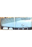 BMW USO E MANUTENZIONE LIBRETTO DI SERVIZIO 1985 Libro automobile