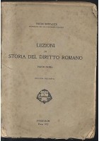 Lezioni Di Storia Del Diritto Romano parte I Pietro Bonfante 1922