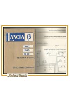 LANCIA BETA 1300 1600 2000 berlina libretto uso manutenzione