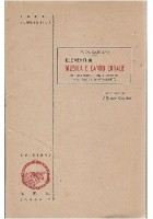 ELEMENTI DI MUSICA E CANTO CORALE di V De Gaetano 1944 APE editore
