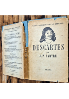 DESCARTES di JEAN Paul Sartre 1946 Traits Libro les classiques de la libertè