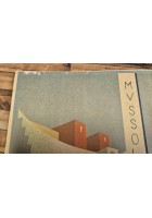 DIPLOMA PROMOZIONE CAPO SQUADRA BALILLA 1935 Illustrato da Calzavara Fascismo