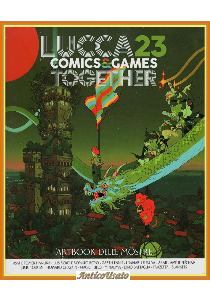 ARTBOOK delle mostre LUCCA COMICS Games 2023 Together IF Edizioni Libro
