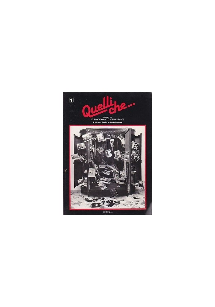 QUELLI CHE... immagini protagonisti culturali baresi - Avellis e Gernone 1989 *