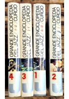 GRANDE ENCICLOPEDIA DEL JAZZ 4 volumi Curcio Mazzoletti Illustrata Libro