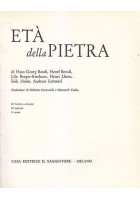 ETÀ DELLA PIETRA Bandi Breuil Berger Kirchner Lhote Holm 1963 Il Saggiatore