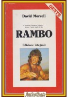 RAMBO Edizione Integrale di David Morrell Romanzo Completo 1990 Gente Libro