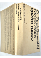 STORIA DELLO SPIRITO RUSSO di Dmitrij Tschizewski 1965 Sansoni  Libro