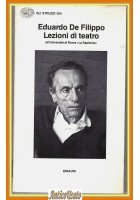 LEZIONI DI TEATRO di Eduardo De Filippo 1986 Einaudi Gli Struzzi 304 Libro