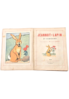 JEANNOT LAPIN ET COMPAGNIE di Benjamin Rabier 1913 Tallandier Libro senza copert