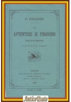 LE AVVENTURE DI PINOCCHIO di Collodi 1991 REPRINT illustrato Mazzanti Libro