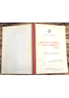PER UNA GALLERIA D'ARTE MODERNA A BARI 1966 Assessorato Cultura Libro premesse