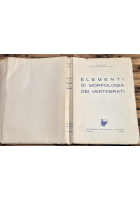 ELEMENTI DI MORFOLOGIA DEI VERTEBRATI di M Salfi 1950 Pellerano Del Gaudio Libro