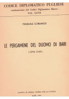 LE PERGAMENE DEL DUOMO DI BARI di Cordasco 1984 Società Storia Patria Puglia Lib