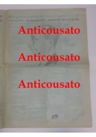 IL GATTO NERO giornale settimanale pupazzettato umoristico BARI 15 luglio 1928