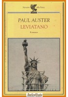LEVIATANO di Paul Auster 2001 Guanda Narratori della Fenice romanzo Libro
