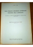 Sulla Presunta Idrografia Sotterranea Profonda Della Capitanata Zorzi Reina 1956