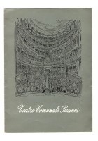 TEATRO COMUNALE PICCINNI STAGIONE TEATRALE 1958-59 VENERDÌ SANTO Emma Gramatica