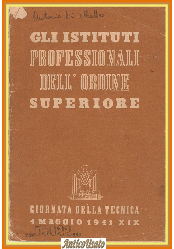 GLI ISTITUTI PROFESSIONALI DELL’ORDINE SUPERIORE giornata della tecnica 4 maggi