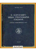 IL DIZIONARIO DELLA STENOGRAFIA ITALIANA di Picò Gabelsberger Noe 1955 Libro