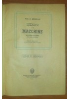 LEZIONI DI MACCHINE macchine a fluido idrauliche Anastasi 1950 Tumminelli Libro