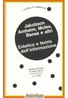ESTETICA E TEORIA DELL'INFORMAZIONE di Jakobson Arnheim Moles Bense 1972 Bompani