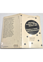 ESTETICA E TEORIA DELL'INFORMAZIONE di Jakobson Arnheim Moles Bense 1972 Bompani