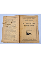 IL CREPUSCOLO DEGLI IDOLI di Federico Nietzsche 1924 Casa Editrice Sociale Libro