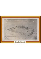 Castellana Grotte Campo Sportivo del Littorio Fotocartolina Progetto Stadio