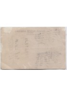 Castellana Grotte Campo Sportivo del Littorio Fotocartolina Progetto Stadio