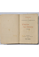 L'ISOTTEO LA CHIMERA di Gabriele D'Annunzio poesie 1885 1888 Treves 1913 Libro