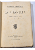 LA PISANELLA di Gabriele D'Annunzio 1914 Fratelli Treves commedia Libro