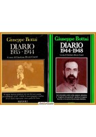 DIARIO 1935 1944 1948 di Giuseppe Bottai 2 volumi Rizzoli 1988 Libro fascismo