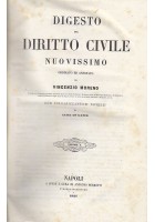 DIGESTO DEL DIRITTO CIVILE NUOVISSIMO VOL I Vincenzo Moreno - regno due Sicilie