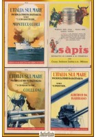L'ITALIA SUL MARE INCROCIATORI DA BATTAGLIA 3 volumi LIEBIG libri Navi 1939
