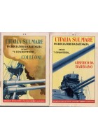 L'ITALIA SUL MARE INCROCIATORI DA BATTAGLIA 3 volumi LIEBIG libri Navi 1939