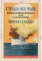 L'ITALIA SUL MARE INCROCIATORI DA BATTAGLIA 3 volumi LIEBIG libri Navi 1939