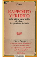 RAPPORTO VERIDICO opportunità di salvare il capitalismo Italia Censor 1975 Mursi