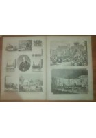 L'ILLUSTRAZIONE ITALIANA 19 giugno 1881 Ferrovia Pavia Calderon rivista antica