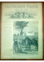 L'ILLUSTRAZIONE ITALIANA ANNO VIII 42 -16 ottobre 1881 corse ippiche Colbassano