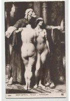 CARTOLINA EROTICA Salon de Paris : Tanoux - Namouna - ORIGINALE