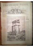L'ILLUSTRAZIONE ITALIANA 8 maggio 1881 cattedrale di Palermo giornale antico