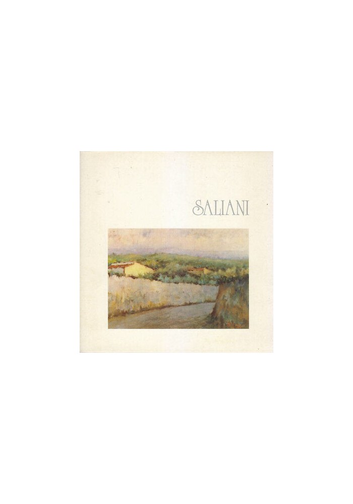 SALIANI catalogo opere Padre Enrico Domenicano AUTOGRAFATO 1983 quadri pittore
